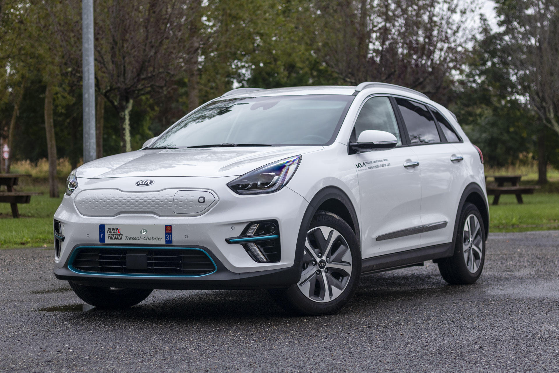 Éco challenge en Kia eNiro 64 kWh Papas Pressés