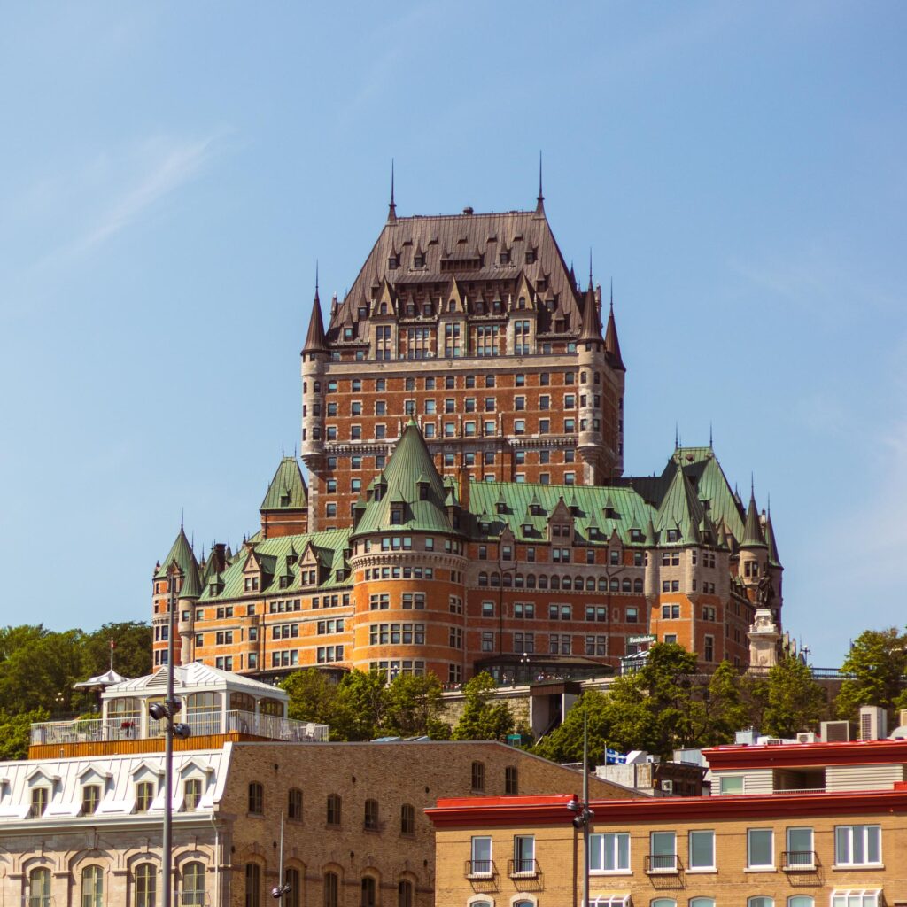 Chateau de Frontenac à Québec